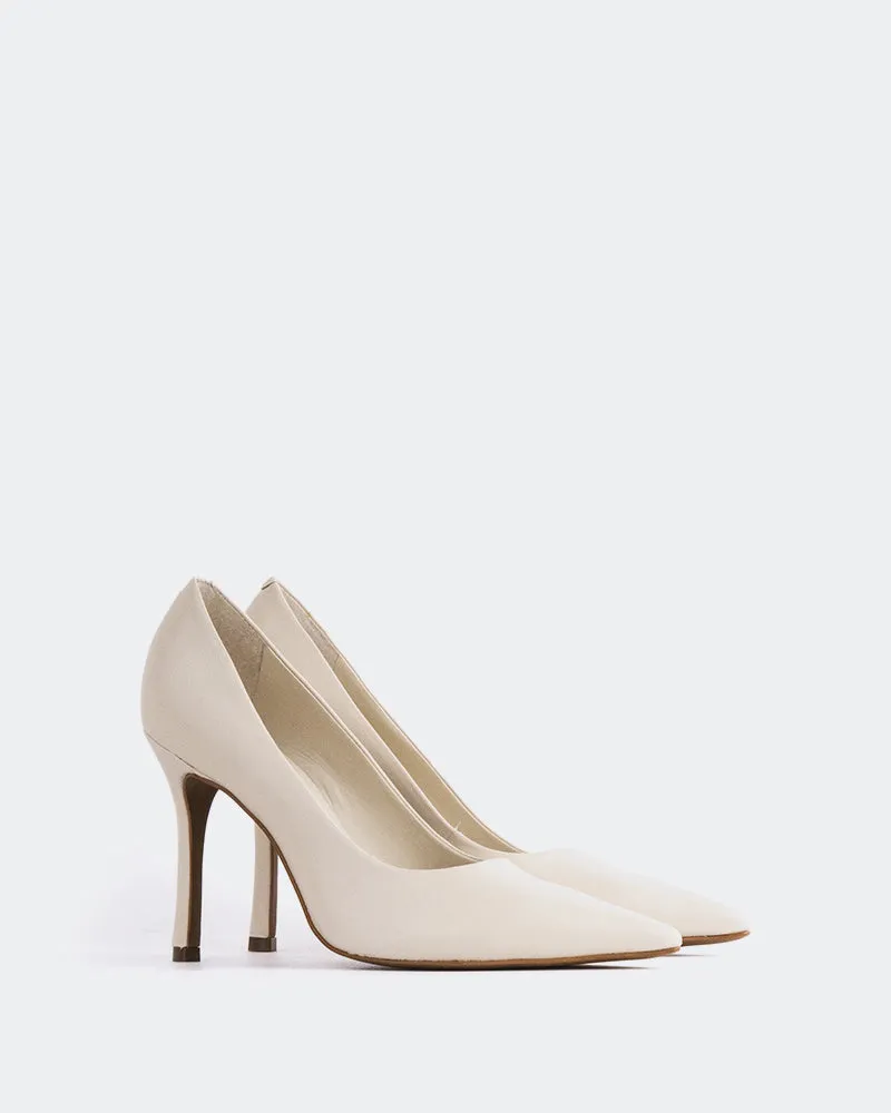 Moraya Off-White Leder