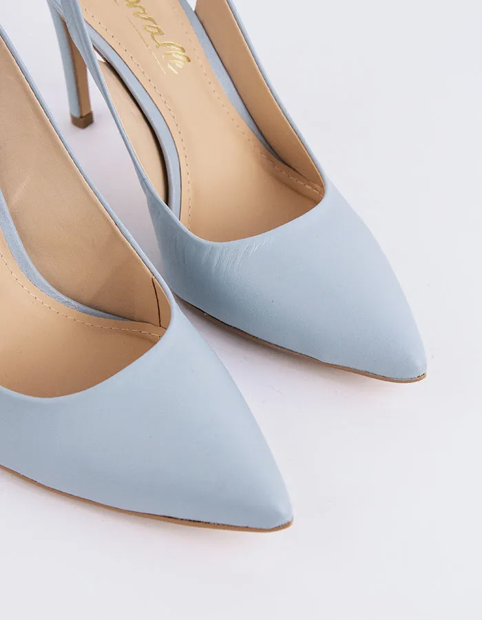 Morisha Blau Leder