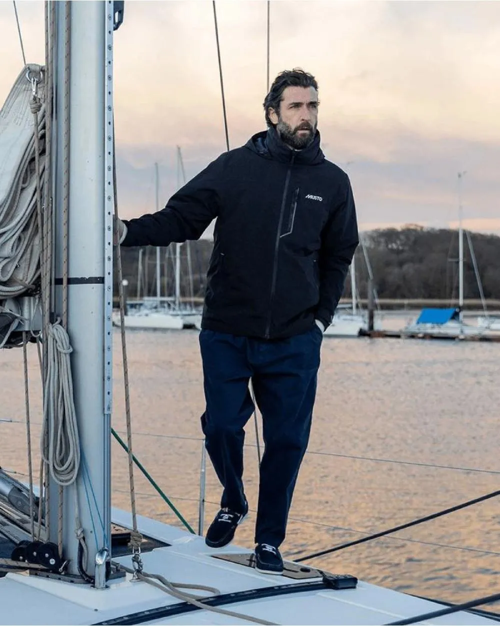Musto Herren BR1 Primaloft Midlayer Jacke Musto Bekleidung
