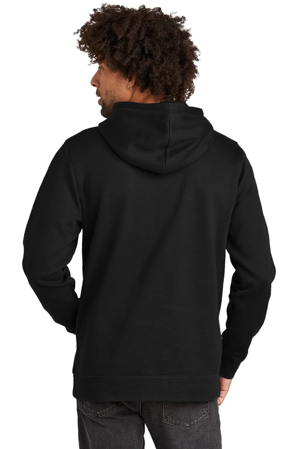 New Era Herren Comeback Fleece Kapuzenpullover mit Kangaroo-Tasche - Schwarz