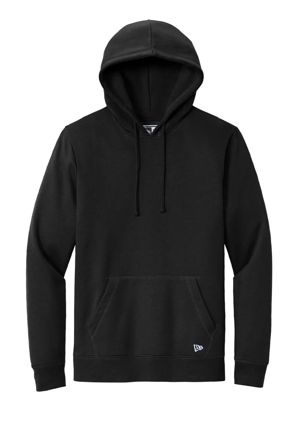 New Era Herren Comeback Fleece Kapuzenpullover mit Kangaroo-Tasche - Schwarz