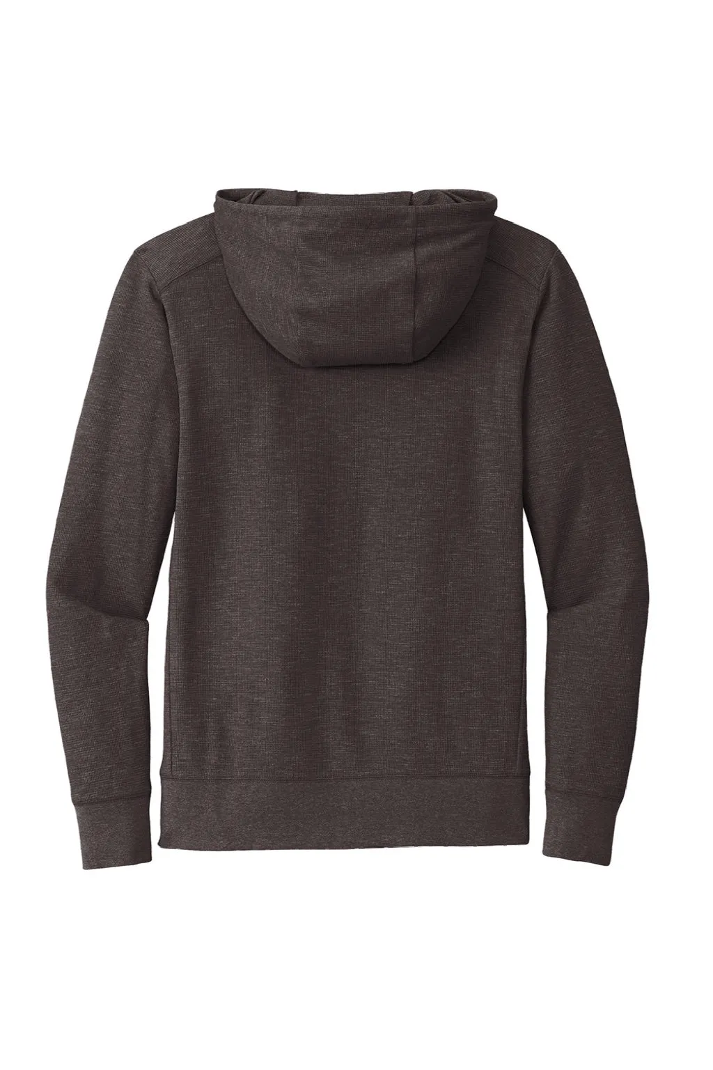 New Era Herren Thermo Kapuzenpullover mit Reißverschluss und Taschen - Heather Schwarz