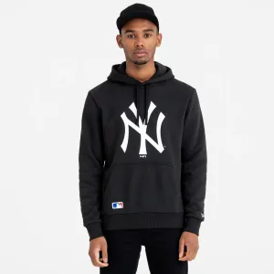 New Era Sweatshirts und Hoodies New York Yankees MLB Regular schwarzes Pullover-Hoodie