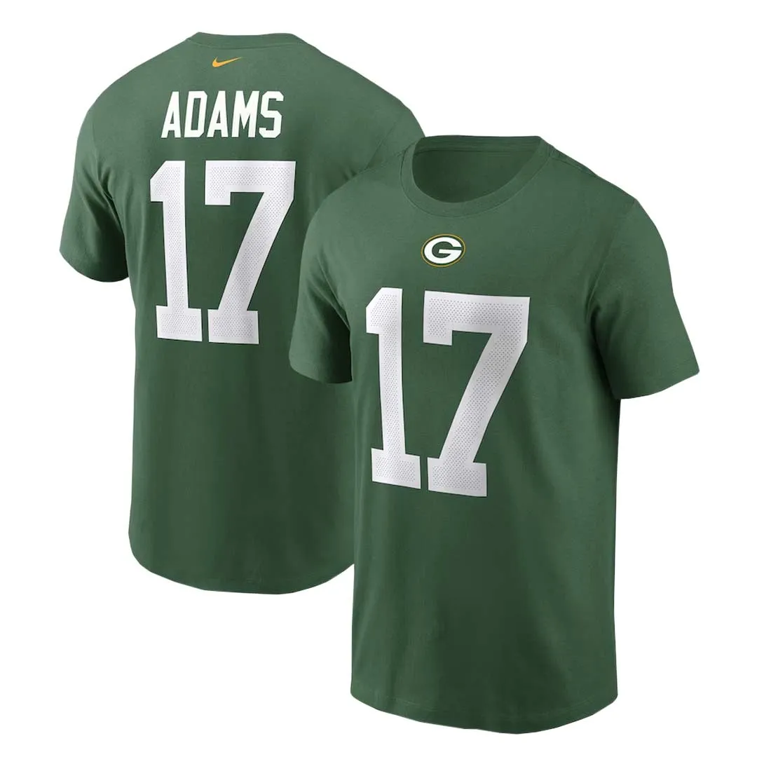 NFL - Herren Green Bay Packers Davante Adams T-Shirt (N199 3EE 7TF NAB)