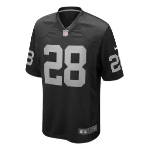 NFL - Herren Las Vegas Raiders Josh Jacobs Trikot (67NM ORGH 8DF 2NG)