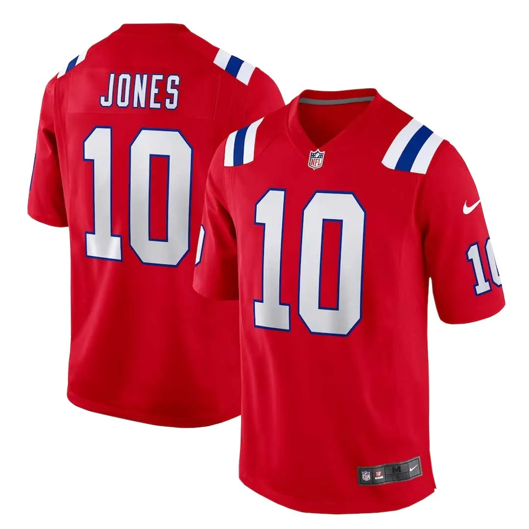 NFL - Herren New England Patriots Mac Jones Spiel-Trikot (67NM NPGA 8KF 2KH)