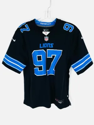 NFL Größe L Schwarz/Blau/Weiß NEU Trikot