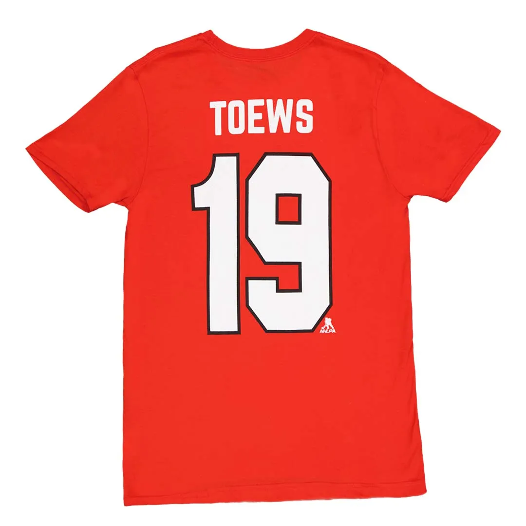 NHL - Herren Chicago Blackhawks Toews T-Shirt (NHXX02SMSC3P1CA 62ROT)