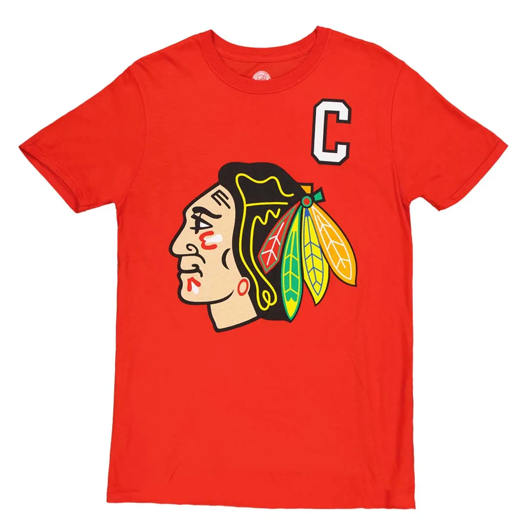NHL - Herren Chicago Blackhawks Toews T-Shirt (NHXX02SMSC3P1CA 62ROT)
