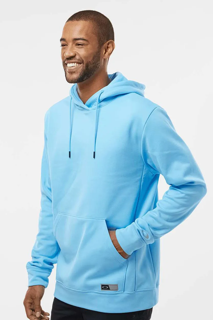Oakley Herren Team Issue Hydrolix Kapuzenpullover mit Beuteltasche - Carolina Blau