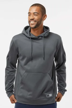 Oakley Herren Team Issue Hydrolix Kapuzenpullover mit Beuteltasche - Geschmiedetes Eisengrau