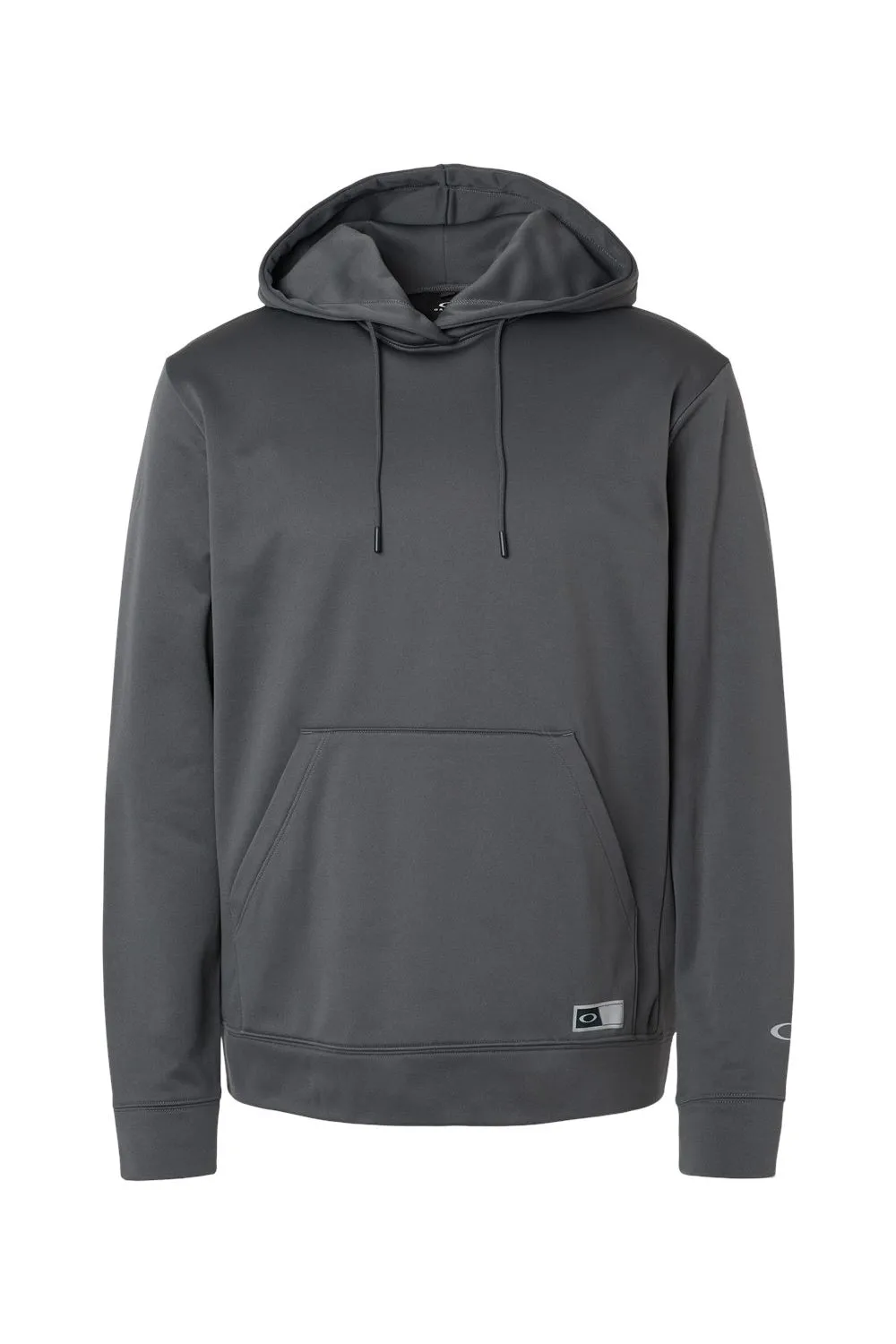 Oakley Herren Team Issue Hydrolix Kapuzenpullover mit Beuteltasche - Geschmiedetes Eisengrau