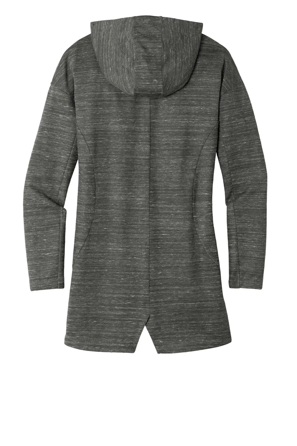 Ogio Damen Flux Kapuzenpullover mit Reißverschluss und Taschen - Heather Tarmac Grau
