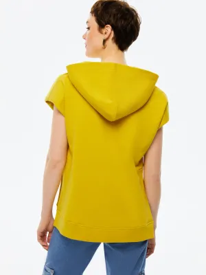 Übergroße Kapuzenjacke