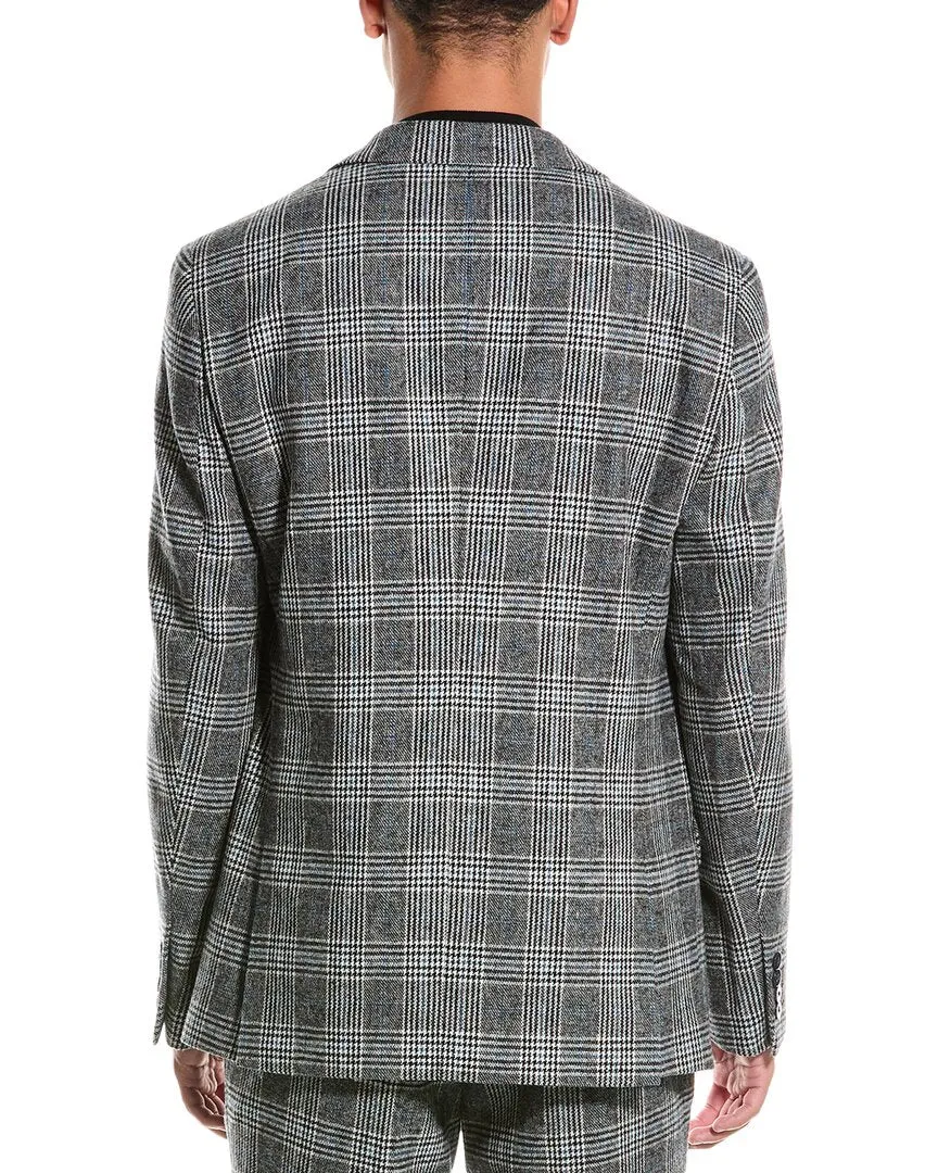 Paisley & Grau Dover Slim Fit Wollmix-Jacke