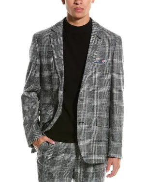 Paisley & Grau Dover Slim Fit Wollmix-Jacke