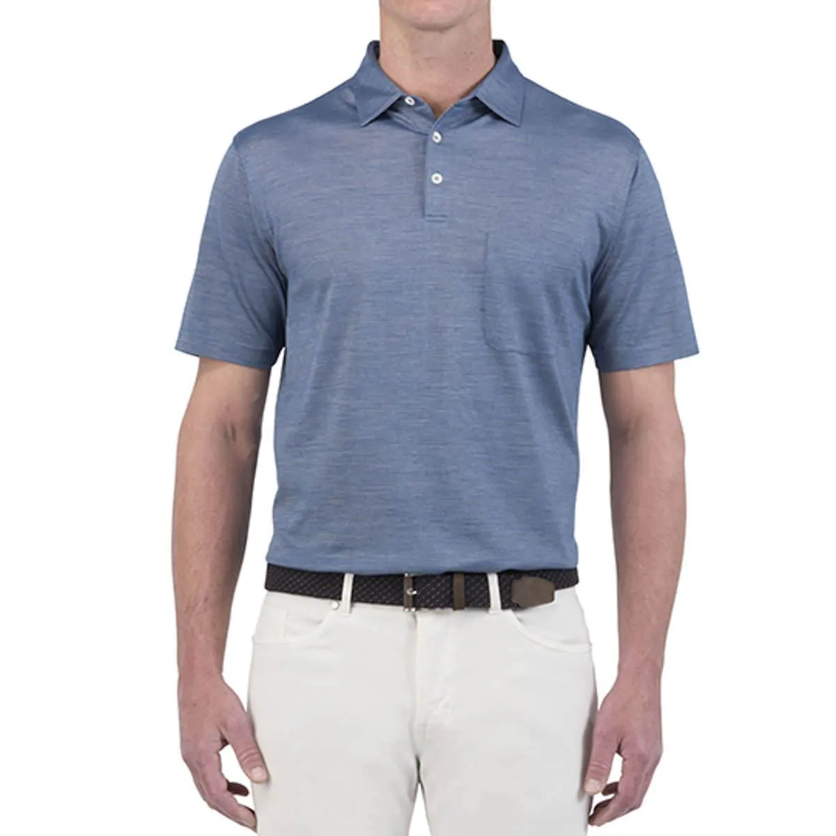 Peter Millar | Voyage Baumwolle-Seide Jacquard Polo