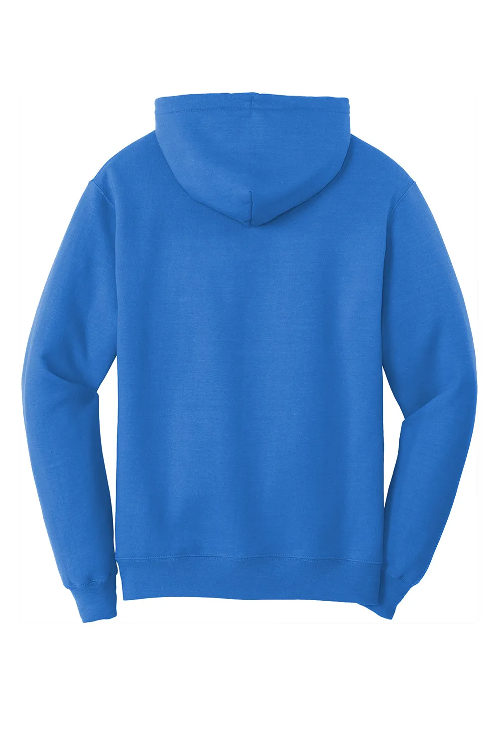Port & Company Herren Core Pill Resistant Fleece Kapuzenpullover Hoodie mit Beuteltasche - Königsblau