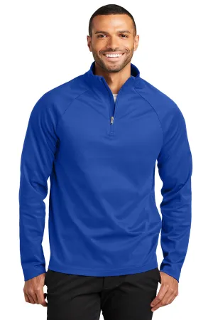 Port Authority Herren C-FREE Cypress Snag Resistant 1/4 Zip Sweatshirt - Echt Königsblau