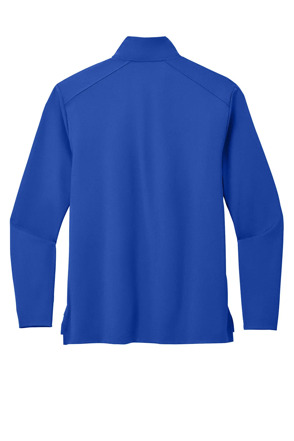 Port Authority Herren C-FREE Double Knit Feuchtigkeitstransportierendes 1/4-Zip Sweatshirt - Echtes Royalblau