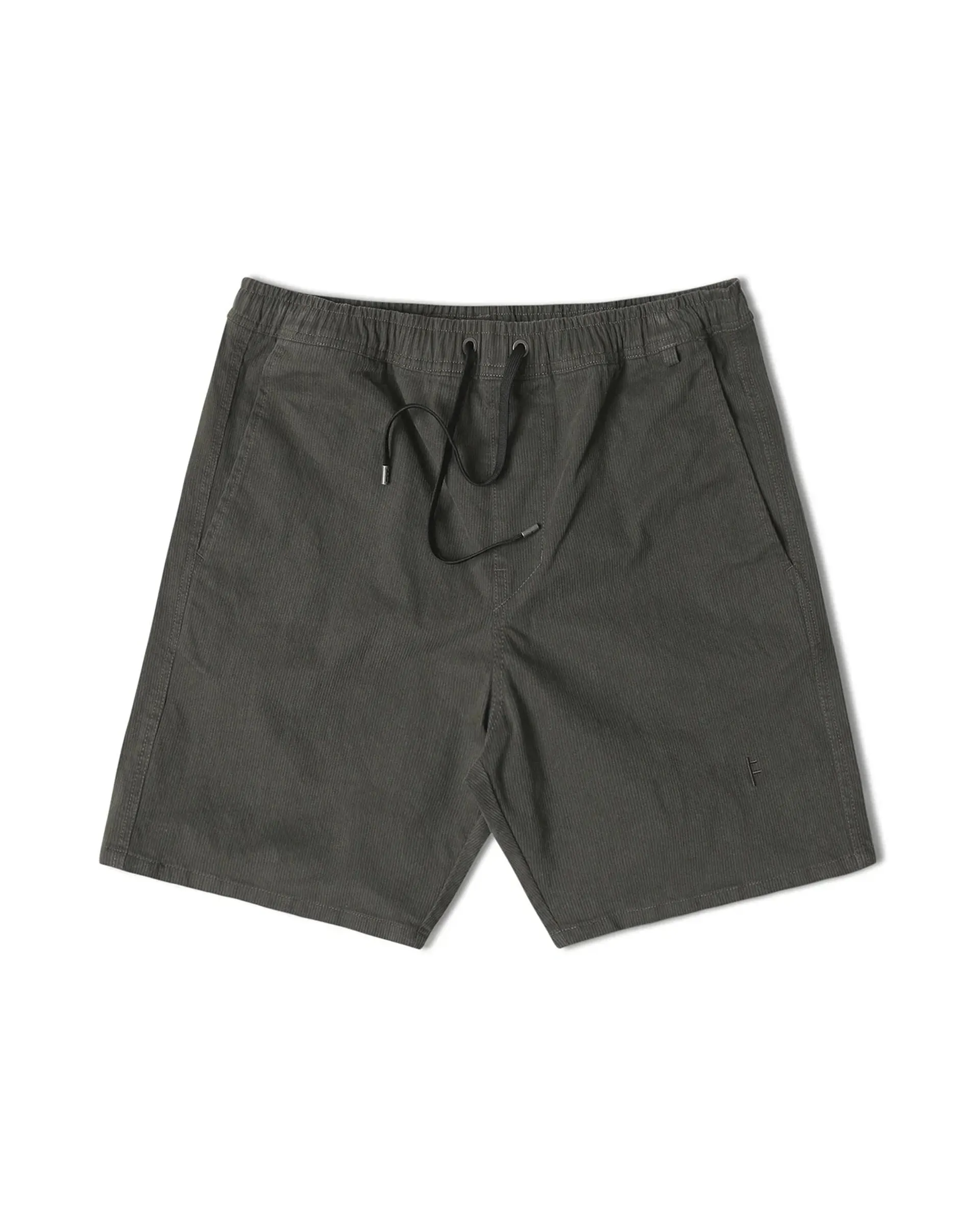 Prayer Herringbone Walk Shorts - Gewaschener Überschuss
