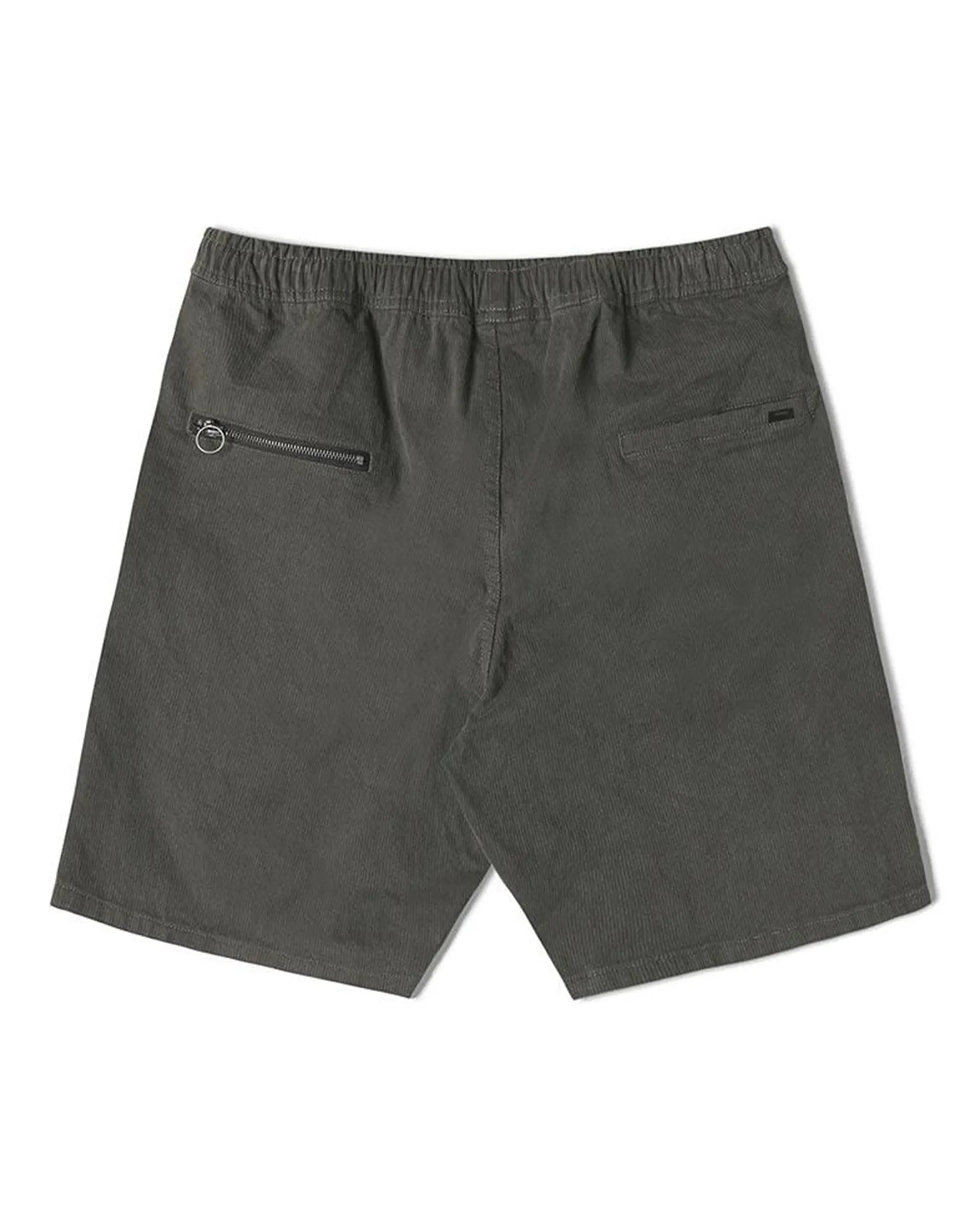 Prayer Herringbone Walk Shorts - Gewaschener Überschuss