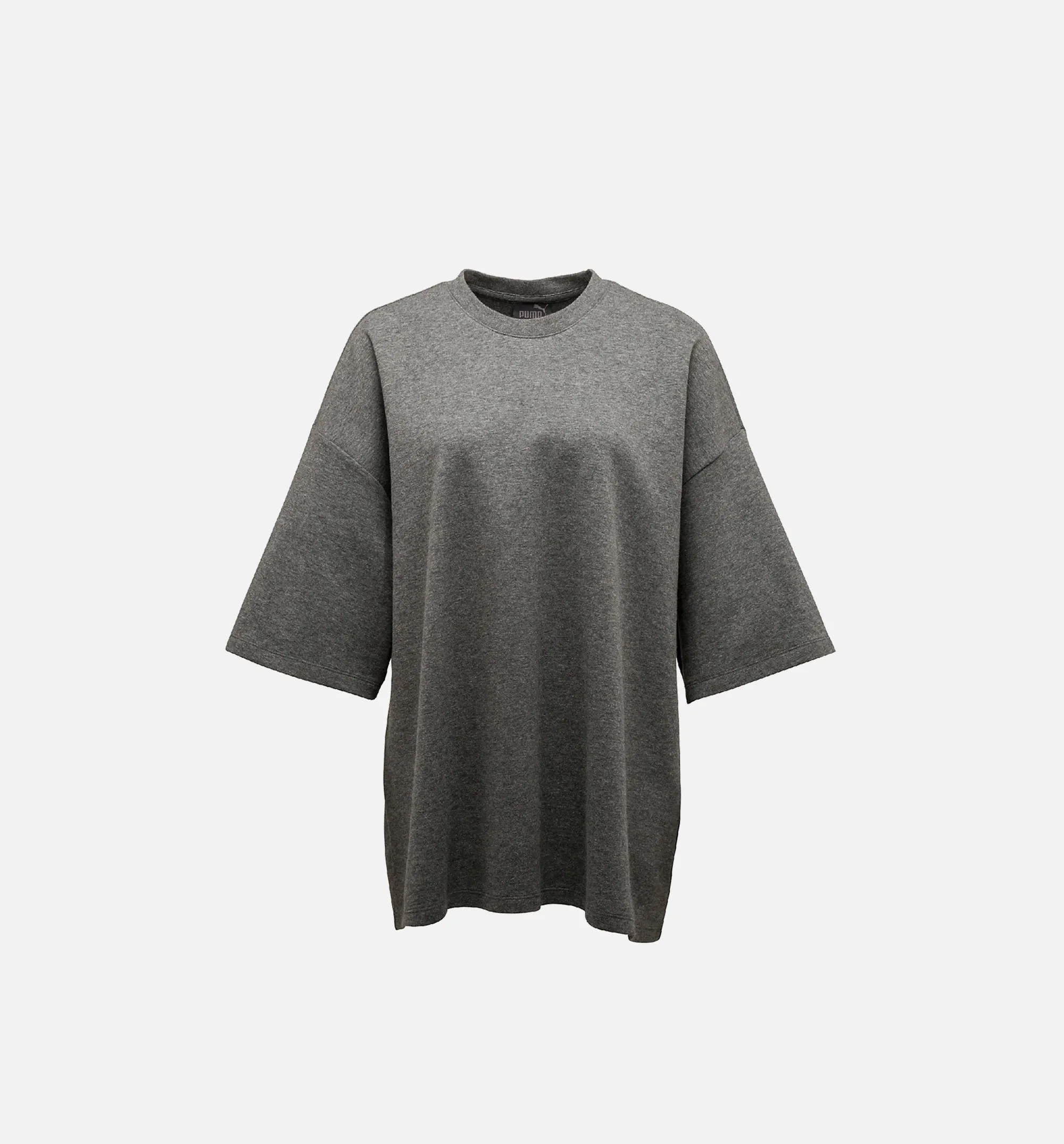 Puma Kleidung Fenty von Rihanna X Puma Übergroßes Crew T-Shirt Damen - Dunkelgrau