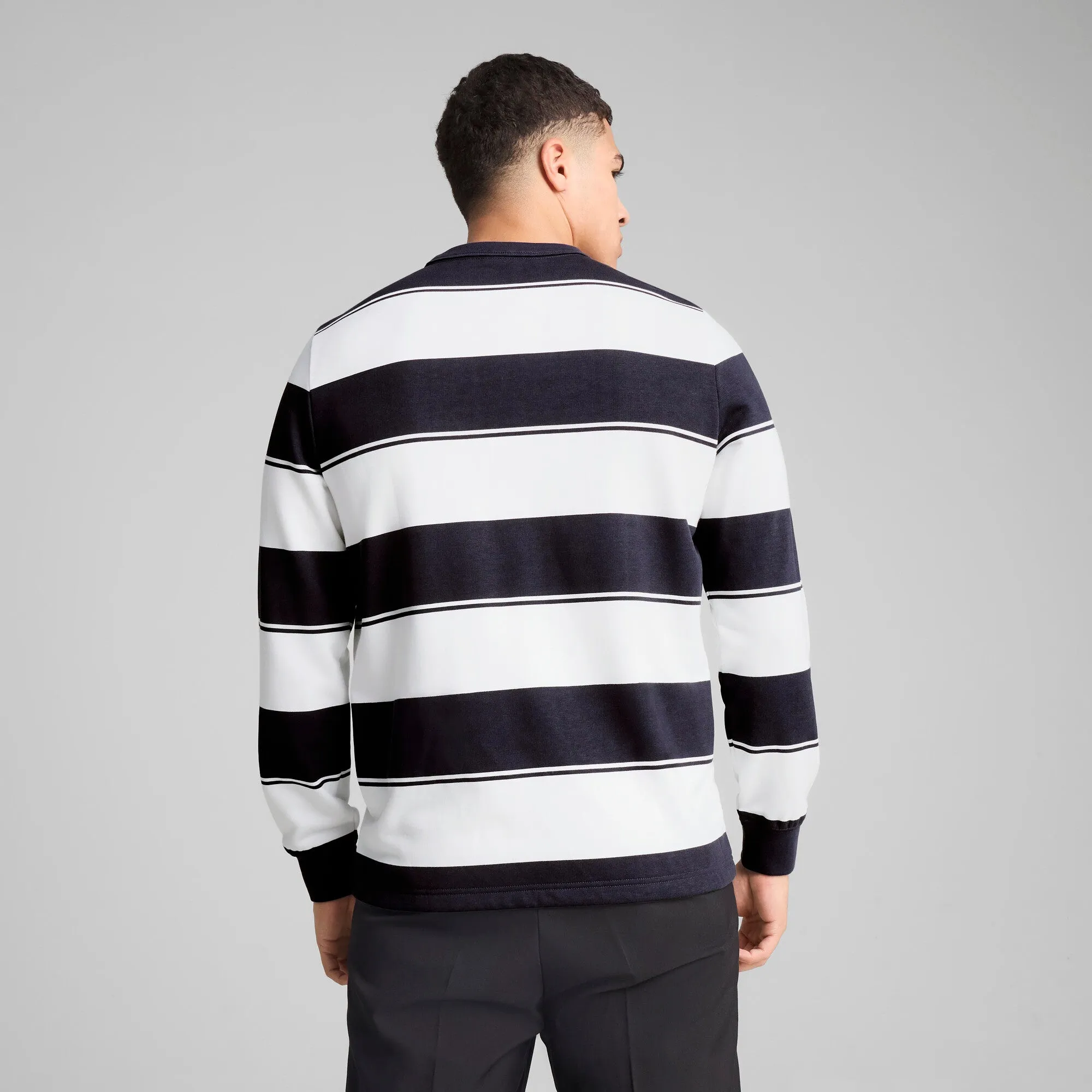 PUMA Herren Classic Gestreiftes Crew T-Shirt