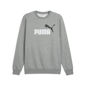 PUMA Herren Essentials 2 Farben Nr. 1 Logo Rundhals Fleece Pullover