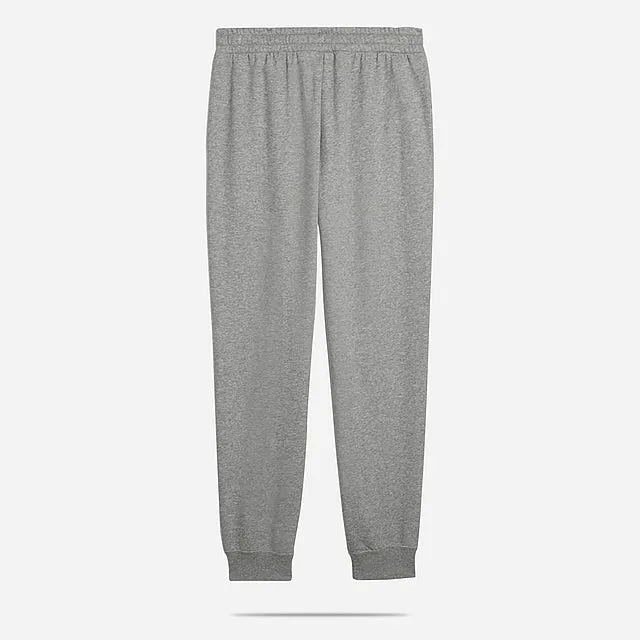 PUMA HERREN ESSENTIALS LOGO FLEECE GRAUE JOGGINGHOSE