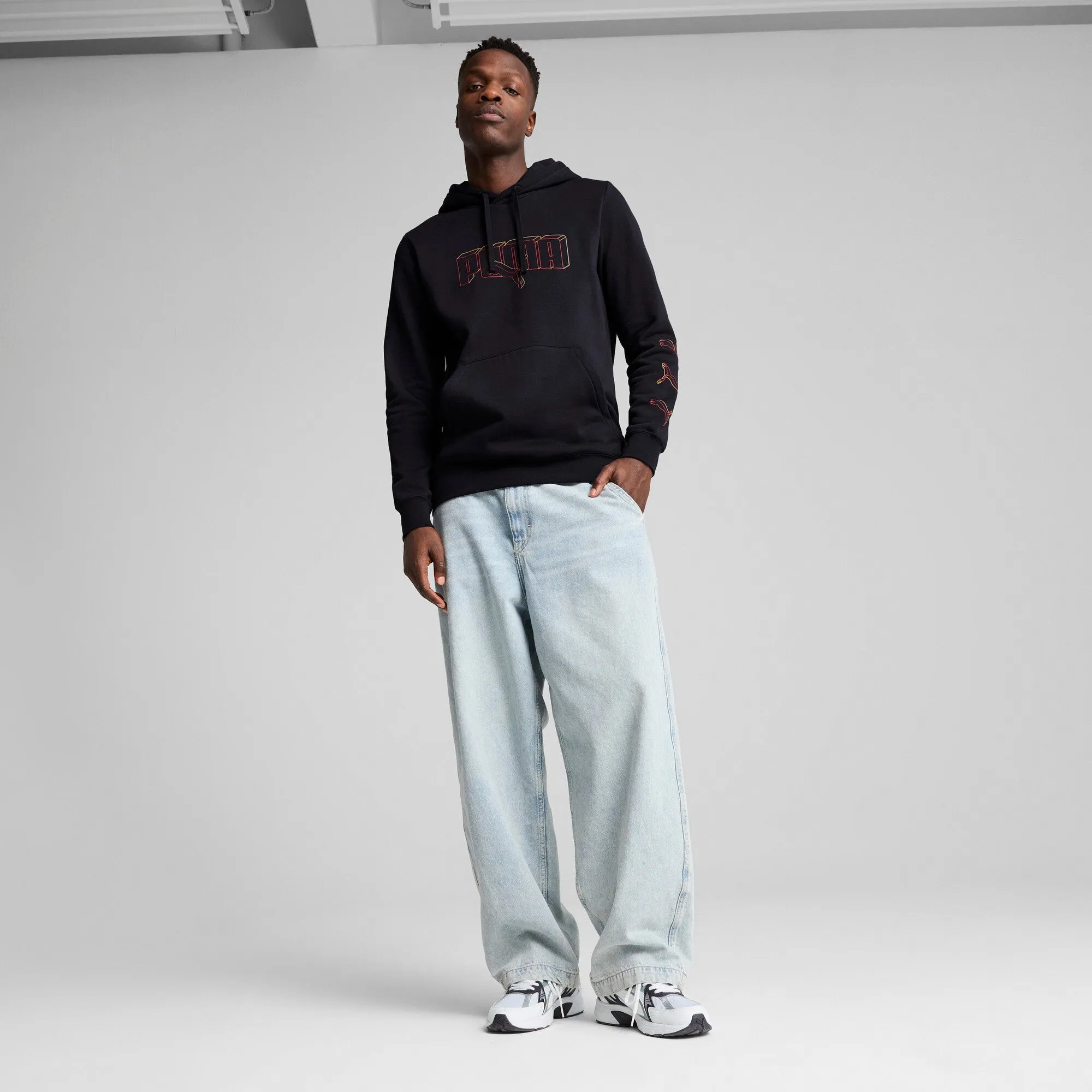 PUMA Herren Essentials Logo Lab Kapuzenpullover
