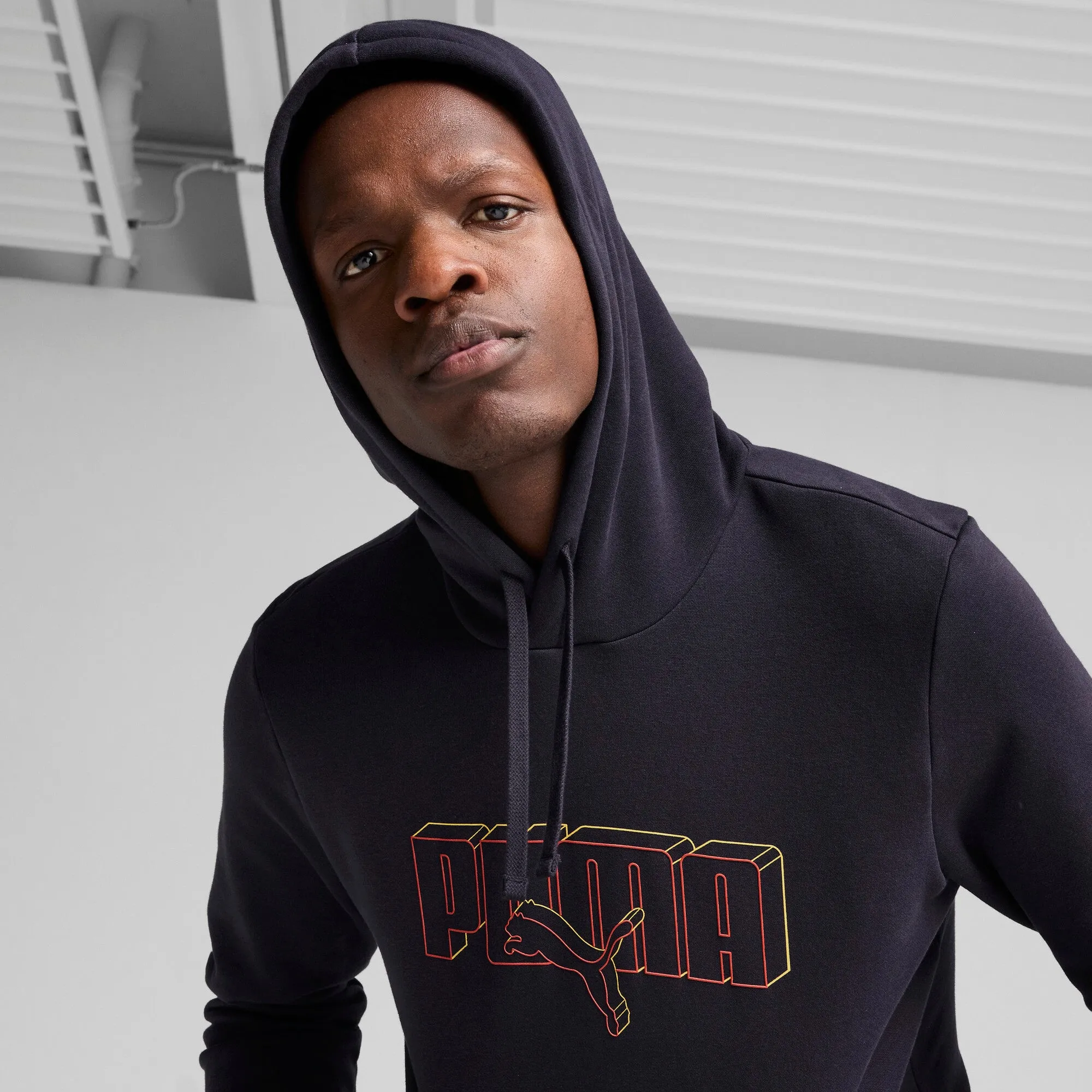 PUMA Herren Essentials Logo Lab Kapuzenpullover