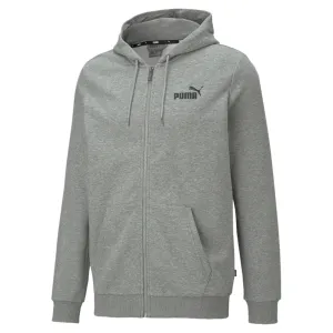 PUMA Herren Essentials Hoodie mit kleinem Logo und Vollreißverschluss