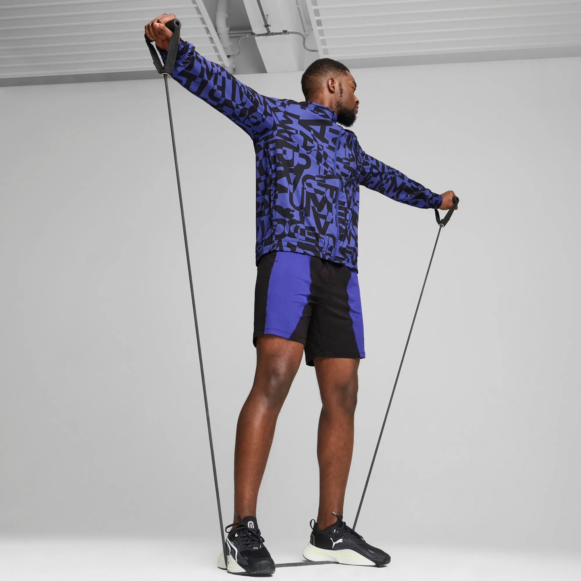 PUMA Herren FIT All-Over Print Jacket