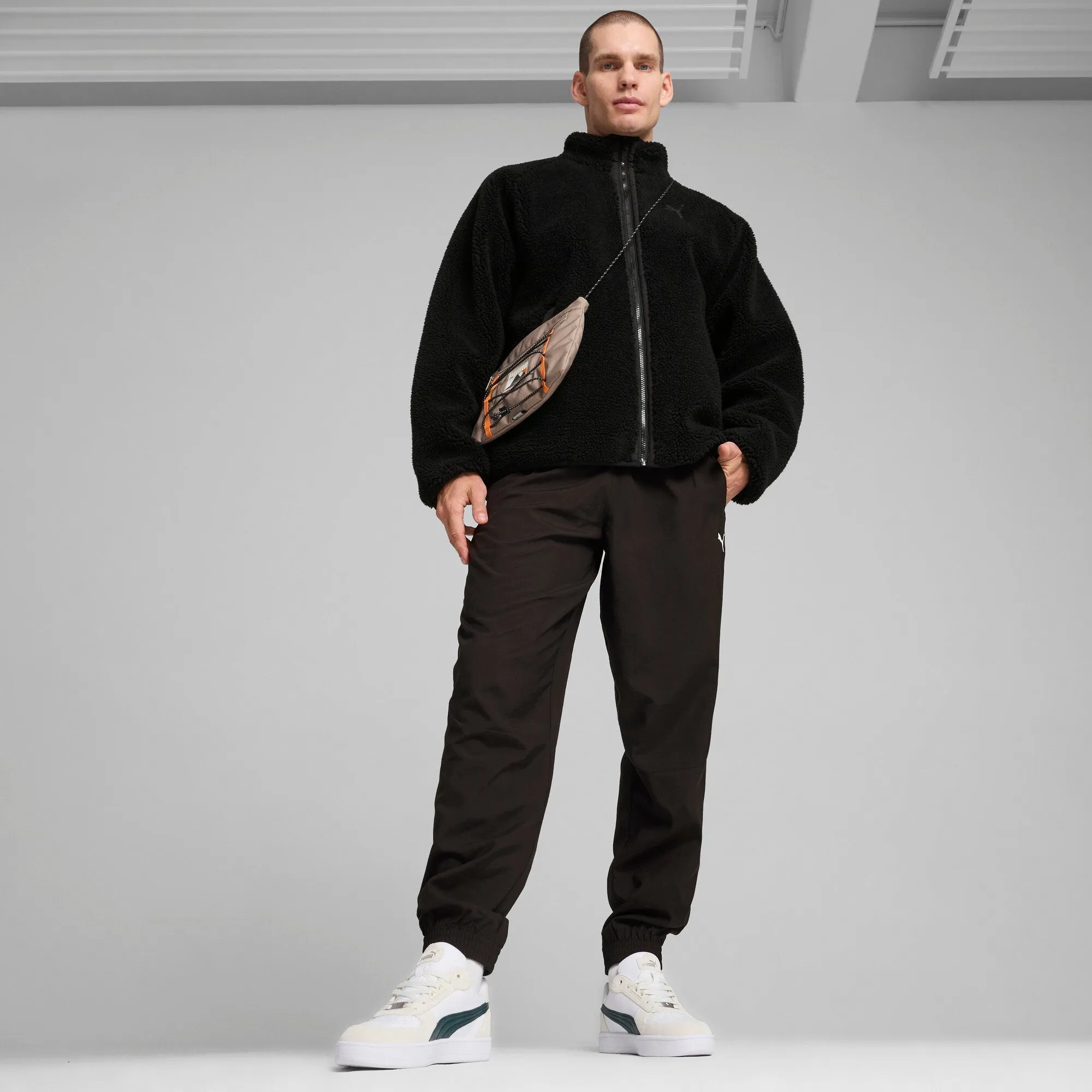 PUMA Herren Reversibel Sherpa Jacke