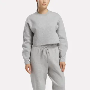 Reebok Bekleidung Damen Active Collective DreamBlend Mid-Layer Sweatshirt