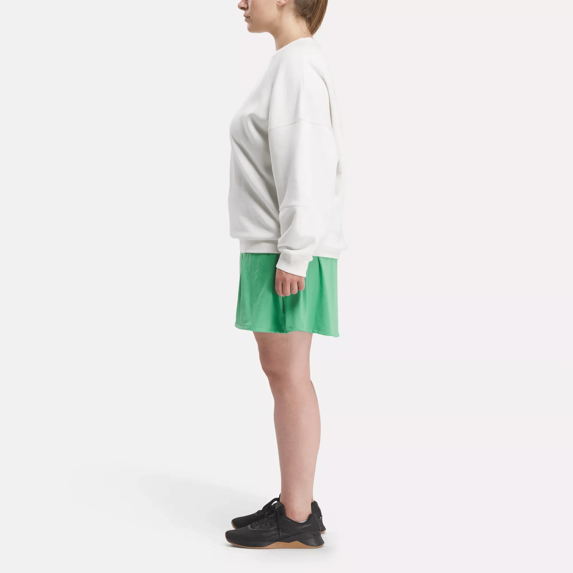 Reebok Bekleidung Damen Lux Übergroßes Crew (Plus Size)