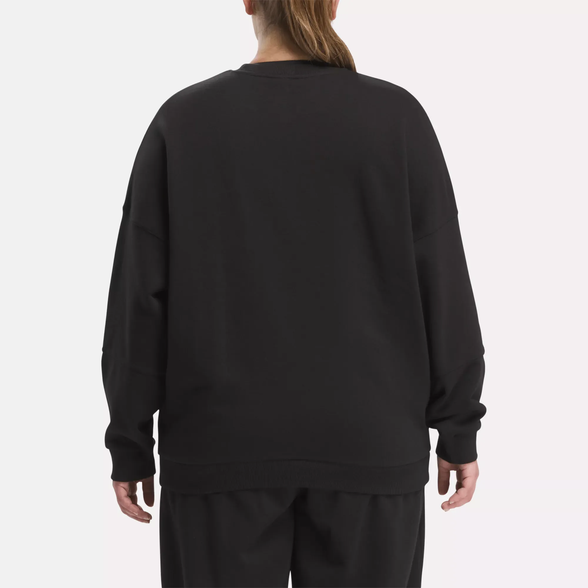 Reebok Bekleidung Damen Lux Übergroßes Crew (Plus Size)