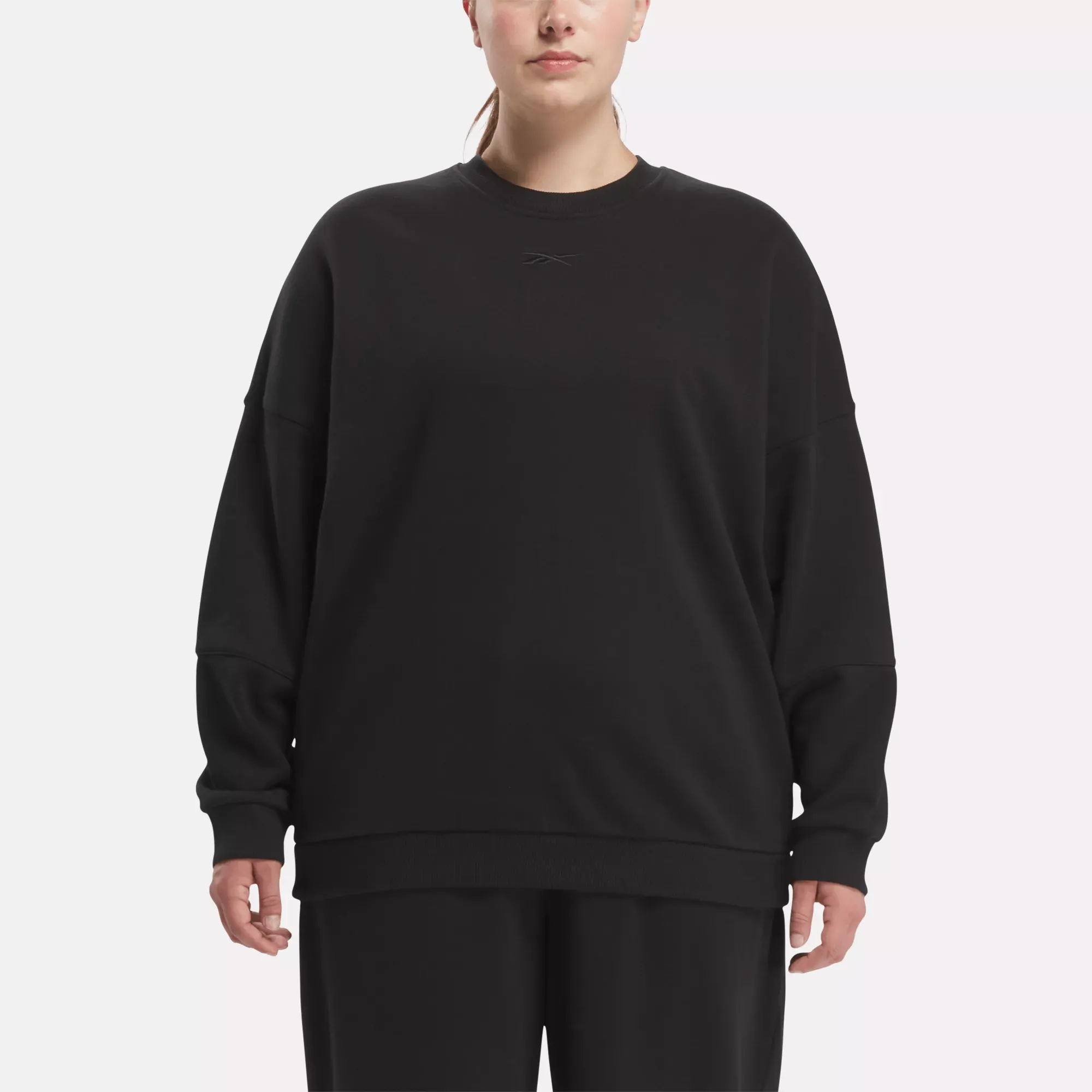 Reebok Bekleidung Damen Lux Übergroßes Crew (Plus Size)