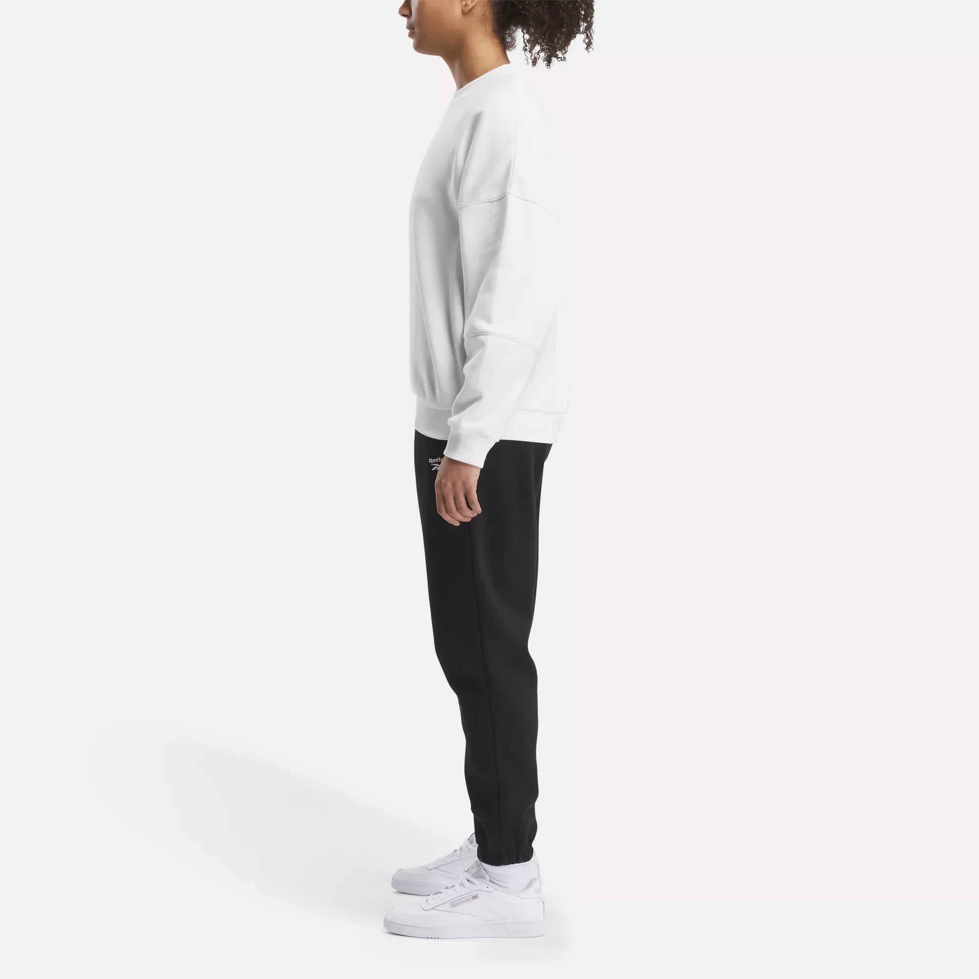 Reebok Bekleidung Damen Lux Übergroßes Crew