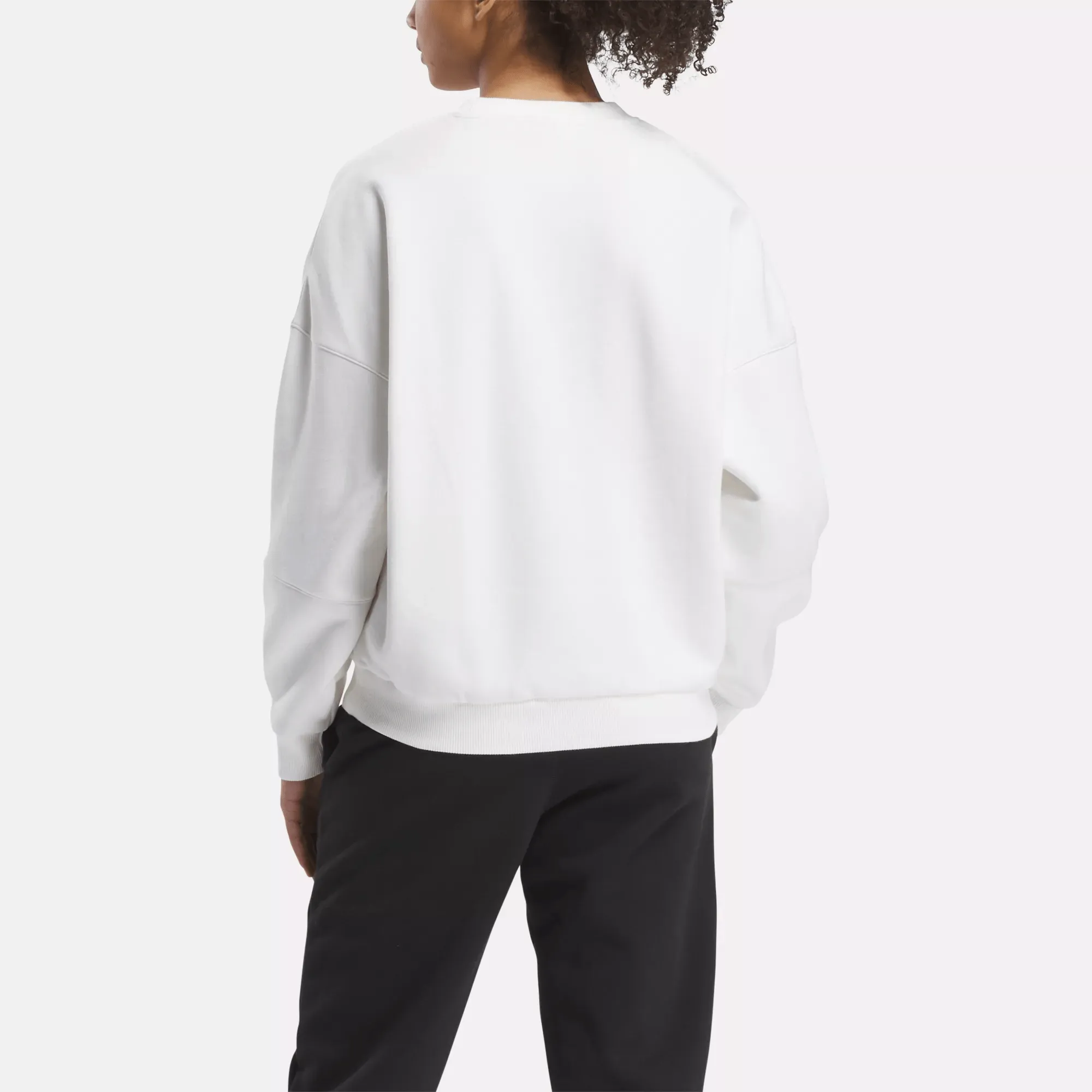Reebok Bekleidung Damen Lux Übergroßes Crew