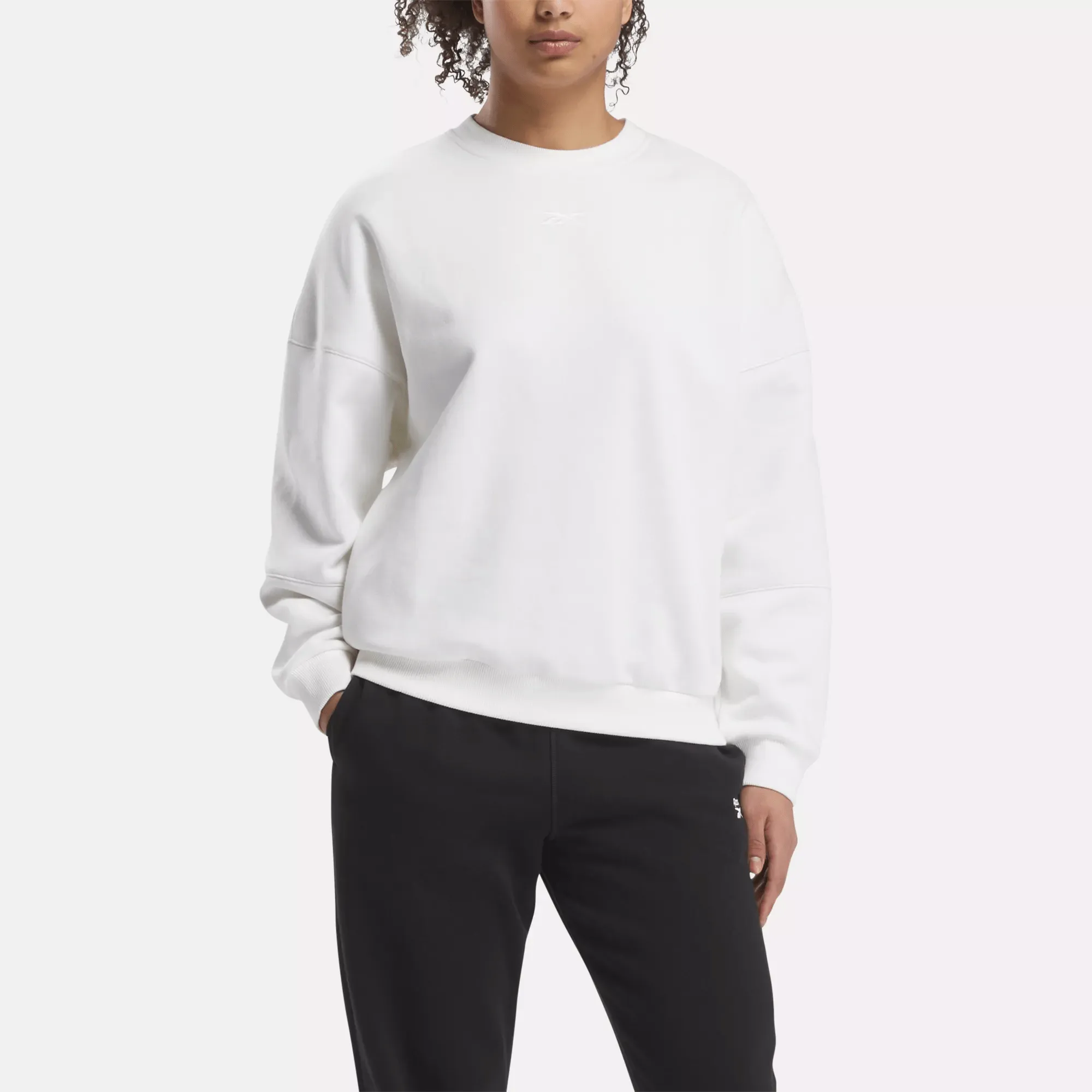 Reebok Bekleidung Damen Lux Übergroßes Crew