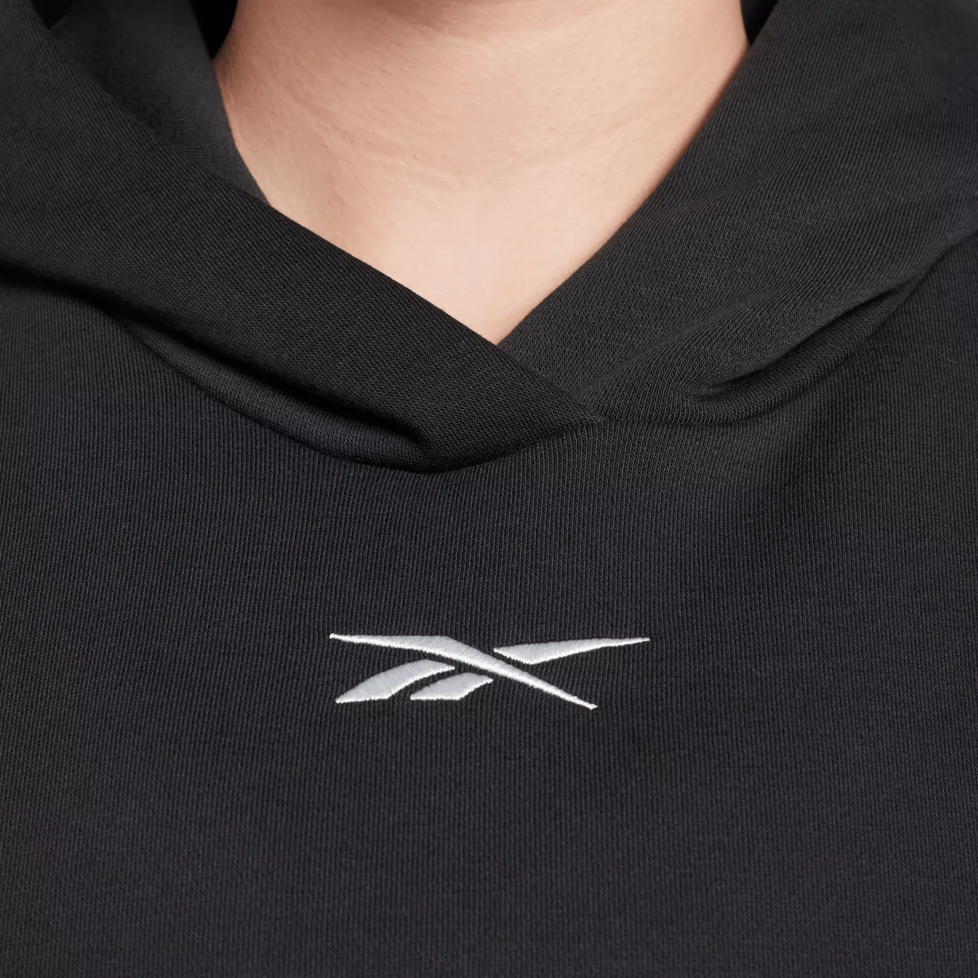Reebok Bekleidung Damen Lux Übergroße Kapuzenjacke (Plus Size)