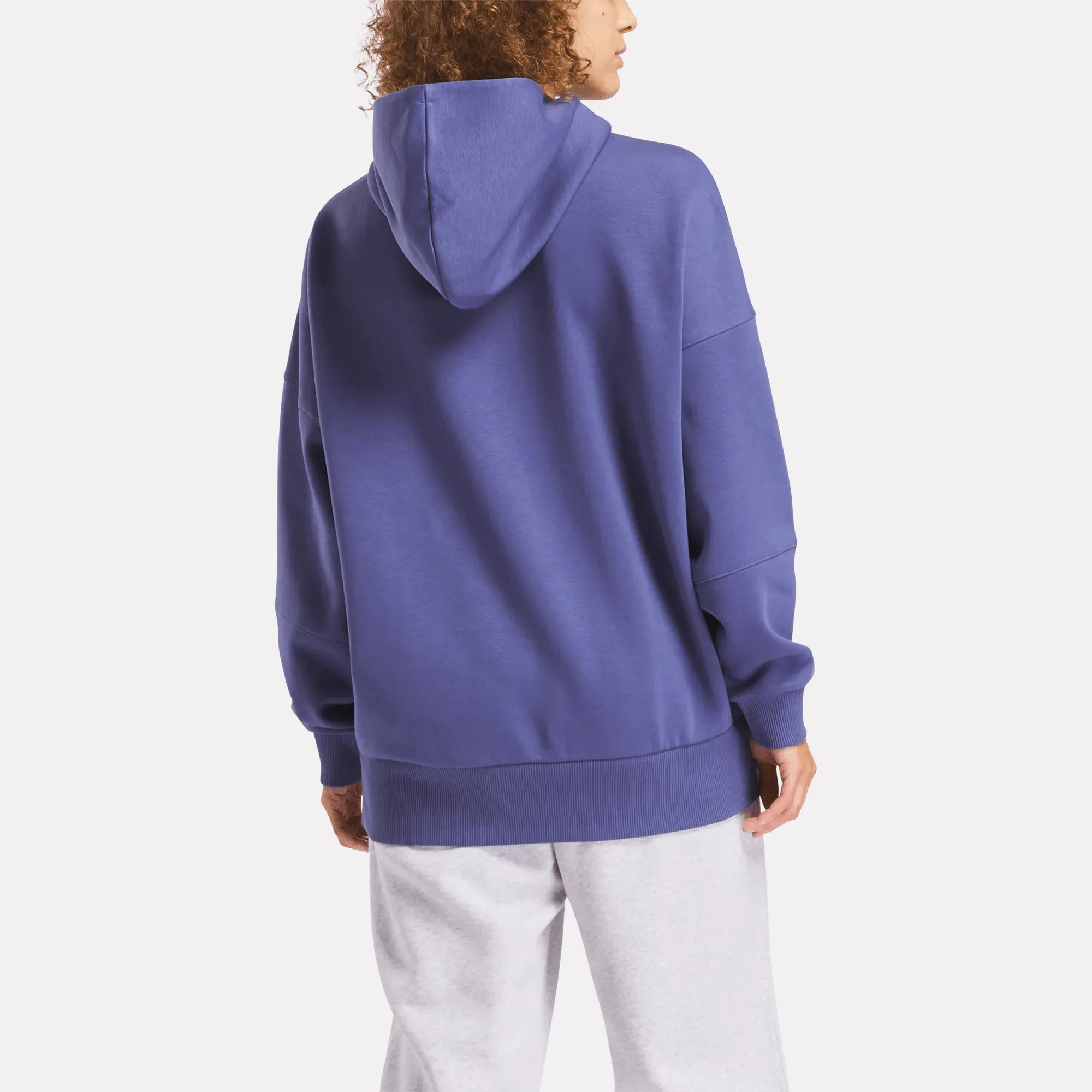 Reebok Bekleidung Damen Lux Übergroße Kapuzenjacke