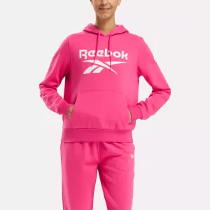 Reebok Bekleidung Damen Reebok Identity Fleece-Hoodie mit großem Logo