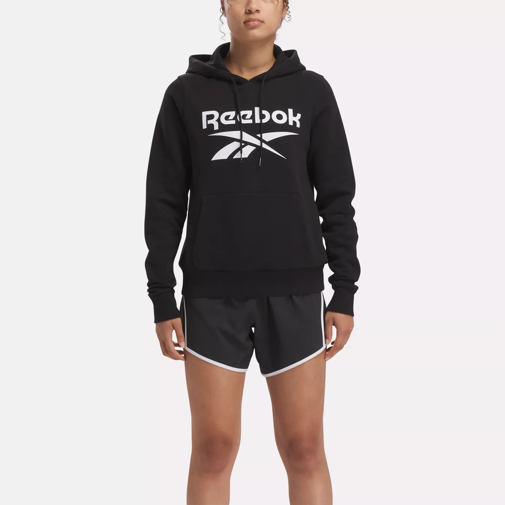 Reebok Bekleidung Damen Reebok Identity Fleece-Hoodie mit großem Logo
