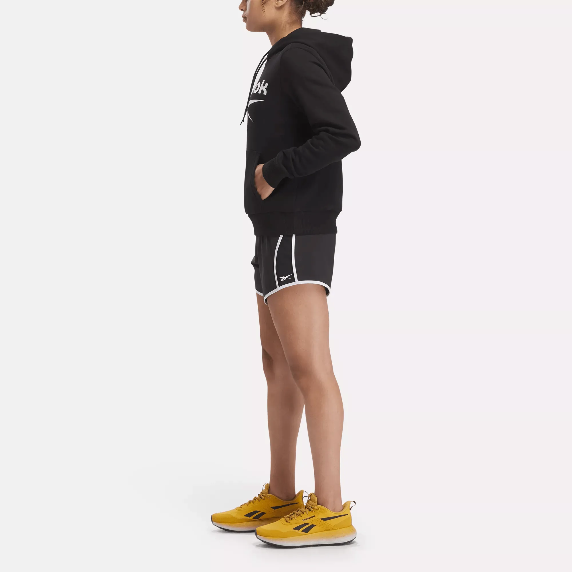 Reebok Bekleidung Damen Reebok Identity Fleece-Hoodie mit großem Logo