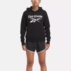 Reebok Bekleidung Damen Reebok Identity Fleece-Hoodie mit großem Logo