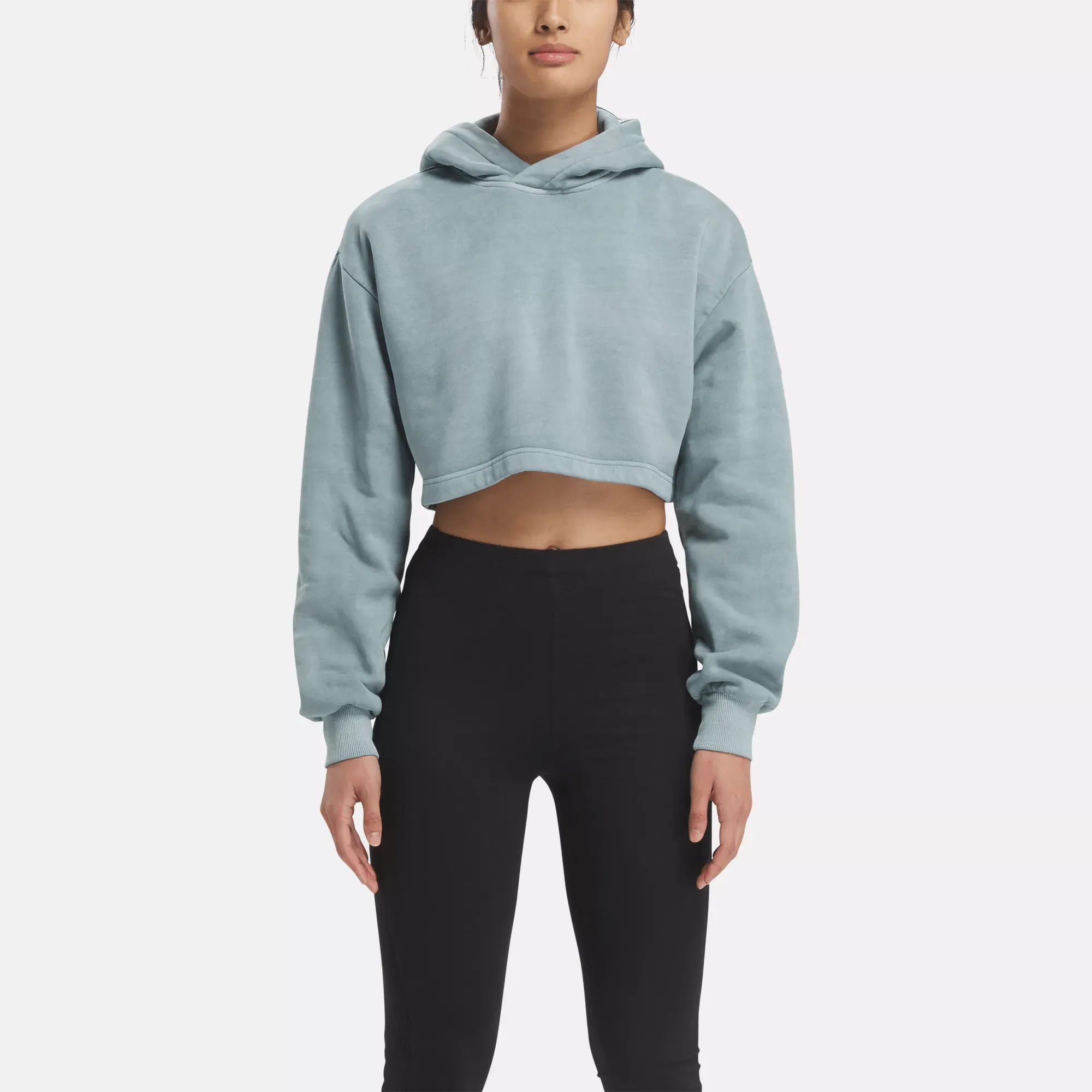 Reebok Damen Classics Natural Dye Hoodie Blau Reebok