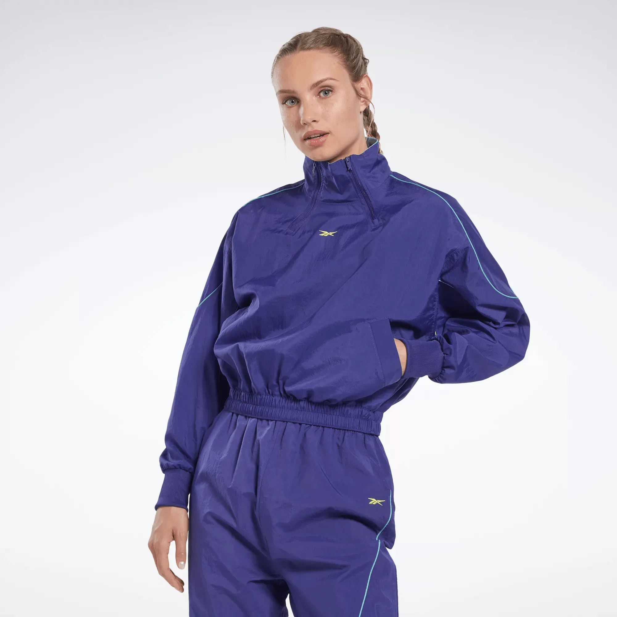 Reebok Damen Les Mills Umhangtuch Lila Reebok